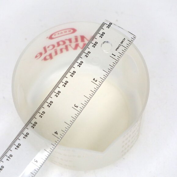 Vintage KRAFT Miracle Whip 2-Cup Plastic Measuring Cup with Pour Spout - Picture 4 of 11